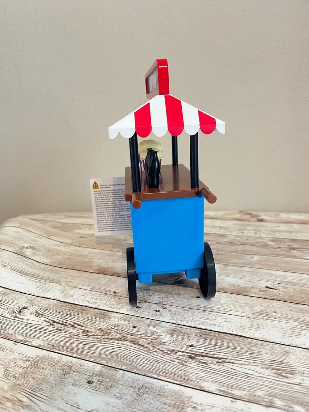 NEW Target Bullseyes Playground Summer 2026 Light Up Popcorn Cart Decor